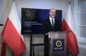 Otwarcie Kolegium Astronomii i Nauk w Toruniu - przemówienie Rektora