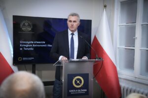 Otwarcie Kolegium Astronomii i Nauk w Toruniu - przemówienie dziekana
