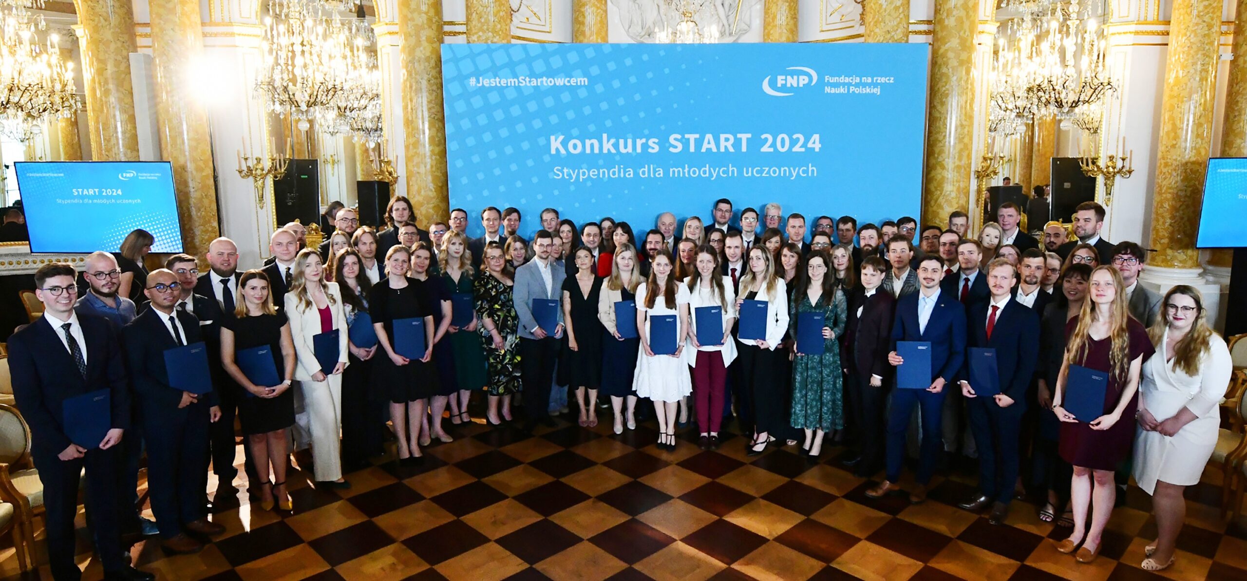 Laureaci 32. edycji programu Start Fundacji na rzecz Nauki Polskiej. Fot. Magdalena Wiśniewska-Krasińska