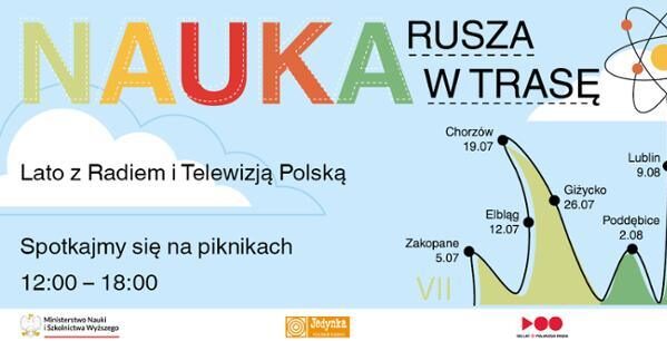 plakat promujący trasę Lata z Radiem i TVP
