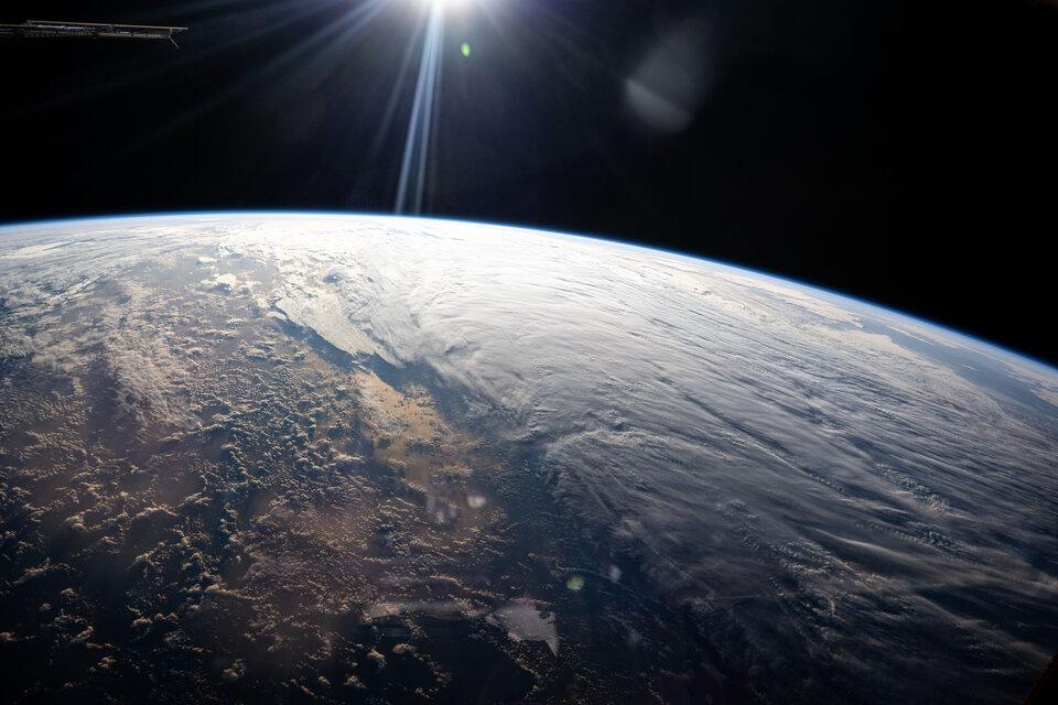 Ziemia widziana z kosmosu.