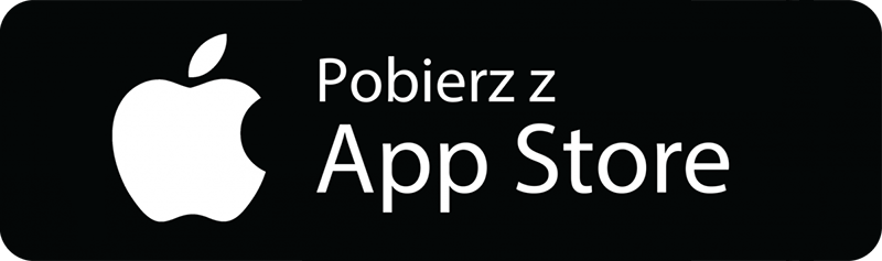 Przycisk - pobierz aplikację z Apple AppStore